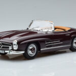 Mercedes 300 SL W198 Roadster Κόκκινο Norev 1:18