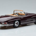 Mercedes 300 SL W198 Roadster Κόκκινο Norev 1:18 - image 3 of 8