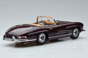 Mercedes 300 SL W198 Roadster Κόκκινο Norev 1:18 183891 Μέταλλο - εικόνα 3 από 8