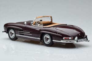 Mercedes 300 SL W198 Roadster Κόκκινο Norev 1:18 183891 Μέταλλο - εικόνα 7 από 8