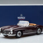 Mercedes 300 SL W198 Roadster Κόκκινο Norev 1:18 - image 8 of 8