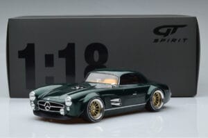Mercedes 300 SL Speedster Hard Top By S-Klub Πράσινο GT Spirit 1:18 GT872 Ρητίνη - εικόνα 6 από 6