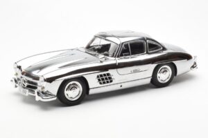Mercedes 300 SL W198 Χρώμιο Minichamps 1:18 B66040645