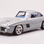 Mercedes 300 SL W198 Gullwing By S-Klub Γκρι GT Spirit 1:18