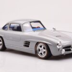 Mercedes 300 SL W198 Gullwing By S-Klub Γκρι GT Spirit 1:18 - image 4 of 6