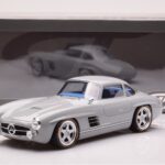 Mercedes 300 SL W198 Gullwing By S-Klub Γκρι GT Spirit 1:18 - image 6 of 6