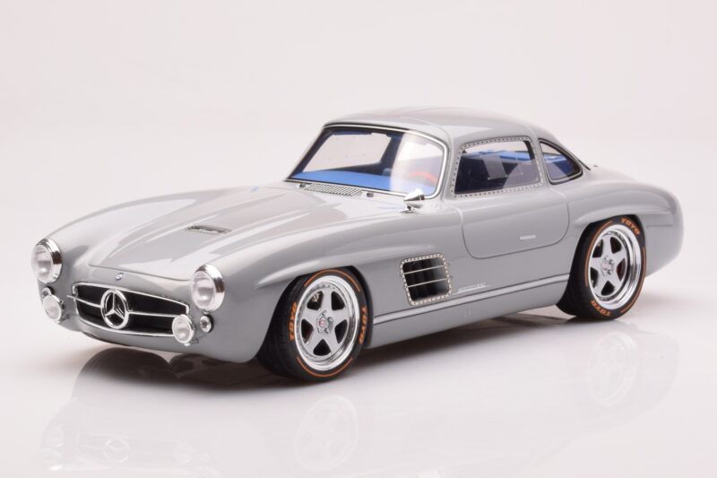 Mercedes 300 SL W198 Gullwing By S-Klub Γκρι GT Spirit 1:18