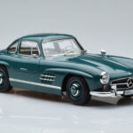 Mercedes 300 SL W198 Gullwing Πράσινο Norev 1:18 - image 5 of 7