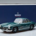 Mercedes 300 SL W198 Gullwing Πράσινο Norev 1:18 - image 7 of 7