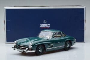 Mercedes 300 SL W198 Gullwing Πράσινο Norev 1:18 183851 Μέταλλο - εικόνα 7 από 7
