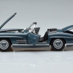 Mercedes 300 SL W198 Roadster Μπλε Norev 1:18 - image 4 of 9