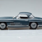Mercedes 300 SL W198 Roadster Μπλε Norev 1:18 - image 5 of 9