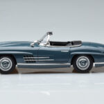 Mercedes 300 SL W198 Roadster Μπλε Norev 1:18 - image 6 of 9