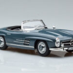 Mercedes 300 SL W198 Roadster Μπλε Norev 1:18 - image 7 of 9