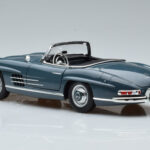 Mercedes 300 SL W198 Roadster Μπλε Norev 1:18 - image 8 of 9
