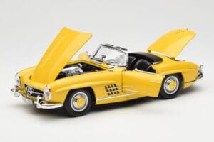 Mercedes 300 SL W198 Roadster Κίτρινο Norev 1:18 B66040669 Μέταλλο - εικόνα 2 από 8