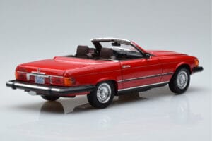 Mercedes 450 SL R107 Έκδοση US Κόκκινο Norev 1:18 183729 Μέταλλο - εικόνα 3 από 8