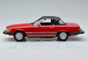 Mercedes 450 SL R107 Έκδοση US Κόκκινο Norev 1:18 183729 Μέταλλο - εικόνα 4 από 8