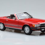 Mercedes 450 SL R107 Έκδοση US Κόκκινο Norev 1:18 - image 6 of 8