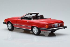 Mercedes 450 SL R107 Έκδοση US Κόκκινο Norev 1:18 183729 Μέταλλο - εικόνα 7 από 8