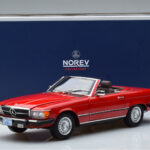 Mercedes 450 SL R107 Έκδοση US Κόκκινο Norev 1:18 - image 8 of 8