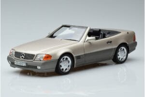 Mercedes 500 SL R129 Smoke Ασημί Norev 1:18 183719 Μέταλλο