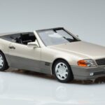Mercedes 500 SL R129 Smoke Ασημί Norev 1:18 183719 Μέταλλο - image 5 of 7