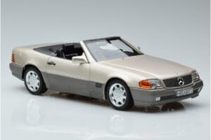 Mercedes 500 SL R129 Smoke Ασημί Norev 1:18 183719 Μέταλλο - εικόνα 5 από 7