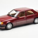 Mercedes 500E W124 Κόκκινο Metallic Έκδοση Αντιπροσώπου Norev 1:18 B66040699