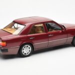 Mercedes 500E W124 Κόκκινο Metallic Έκδοση Αντιπροσώπου Norev 1:18 B66040699 - image 3 of 8