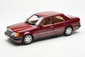 Mercedes 500E W124 Κόκκινο Metallic Έκδοση Αντιπροσώπου Norev 1:18 B66040699