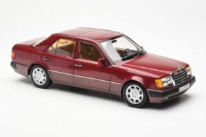 Mercedes 500E W124 Κόκκινο Metallic Έκδοση Αντιπροσώπου Norev 1:18 B66040699 Μέταλλο - εικόνα 6 από 8