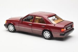 Mercedes 500E W124 Κόκκινο Metallic Έκδοση Αντιπροσώπου Norev 1:18 B66040699 Μέταλλο - εικόνα 7 από 8