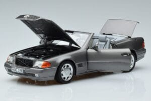 Mercedes 500 SL R129 Γκρι Μεταλλικό Norev 1:18 183715 Μέταλλο - εικόνα 2 από 7