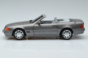 Mercedes 500 SL R129 Γκρι Μεταλλικό Norev 1:18 183715 Μέταλλο - εικόνα 4 από 7