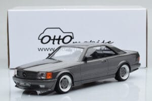 Mercedes 560 SEC C126 AMG Wide Body Γκρι Otto 1:18 OT823 Ρητίνη - εικόνα 6 από 6