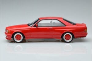 Mercedes 560 SEC W126 Widebody Κόκκινο Otto 1:18 OT995 Ρητίνη - εικόνα 3 από 6