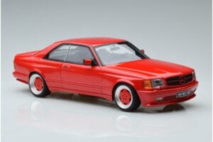 Mercedes 560 SEC W126 Widebody Κόκκινο Otto 1:18 OT995 Ρητίνη - εικόνα 4 από 6
