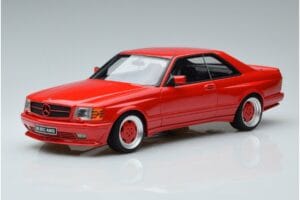 Mercedes 560 SEC W126 Widebody Κόκκινο Otto 1:18 OT995 Ρητίνη