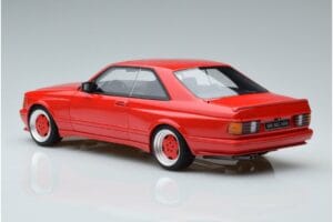 Mercedes 560 SEC W126 Widebody Κόκκινο Otto 1:18 OT995 Ρητίνη - εικόνα 5 από 6