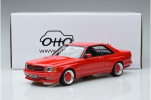 Mercedes 560 SEC W126 Widebody Κόκκινο Otto 1:18 OT995 Ρητίνη - εικόνα 6 από 6