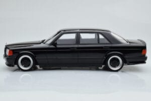 Mercedes 560 SEL AMG W126 Obsidian Μαύρο Otto 1:18 OT297 Ρητίνη - εικόνα 3 από 6