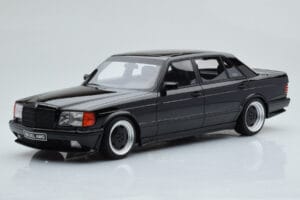 Mercedes 560 SEL AMG W126 Obsidian Μαύρο Otto 1:18 OT297