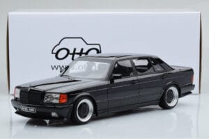 Mercedes 560 SEL AMG W126 Obsidian Μαύρο Otto 1:18 OT297 Ρητίνη - εικόνα 6 από 6