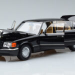 Mercedes 560 SEL W126 Μαύρο Norev 1:18 - image 2 of 7