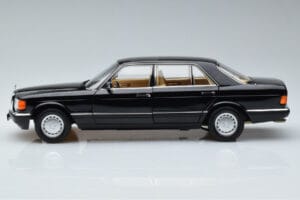 Mercedes 560 SEL W126 Μαύρο Norev 1:18 183793 Μέταλλο - εικόνα 4 από 7