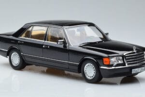 Mercedes 560 SEL W126 Μαύρο Norev 1:18 183793 Μέταλλο - εικόνα 5 από 7