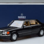 Mercedes 560 SEL W126 Μαύρο Norev 1:18 - image 7 of 7