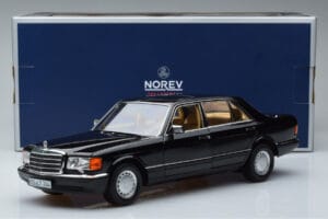 Mercedes 560 SEL W126 Μαύρο Norev 1:18 183793 Μέταλλο - εικόνα 7 από 7