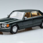 Mercedes 560 SEL W126 Σκούρο Πράσινο Μεταλλικό Norev 1:18